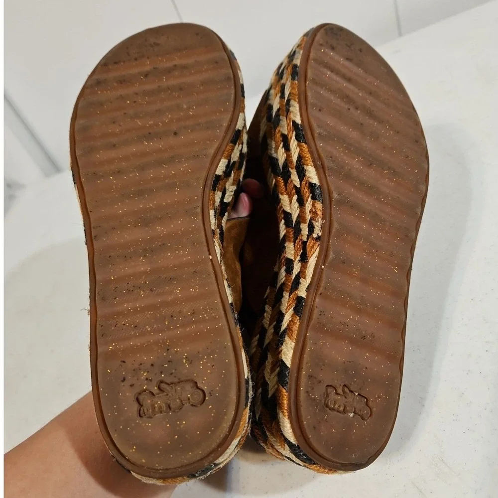 Coach women suede